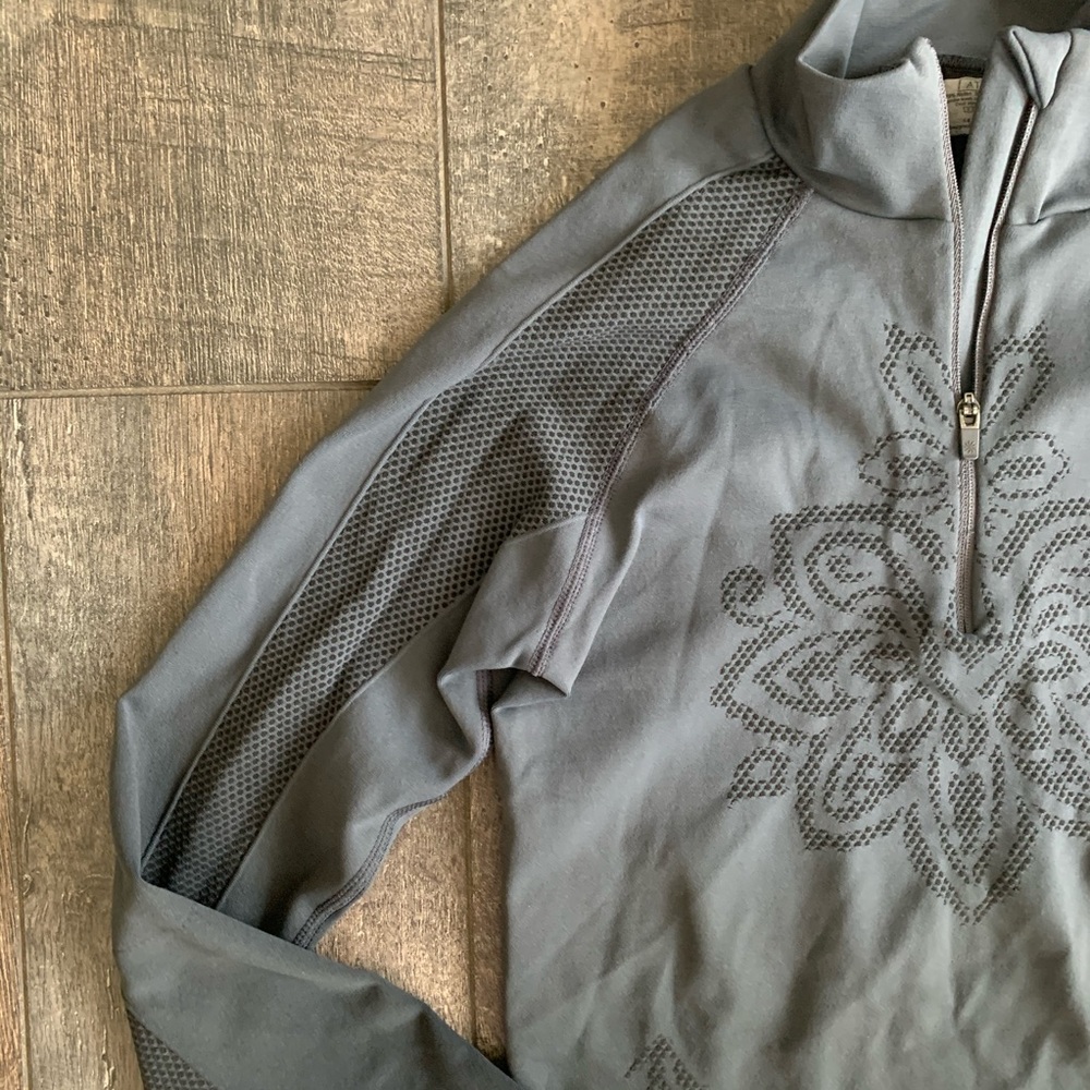 Athleta 1/4 Zip Ombré Pullover - Picture 3 of 8